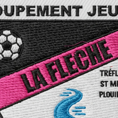 Collection patchs brodés Football