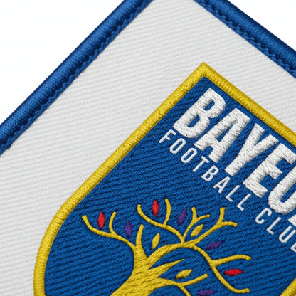 Détail broderie patch Bayeux FC