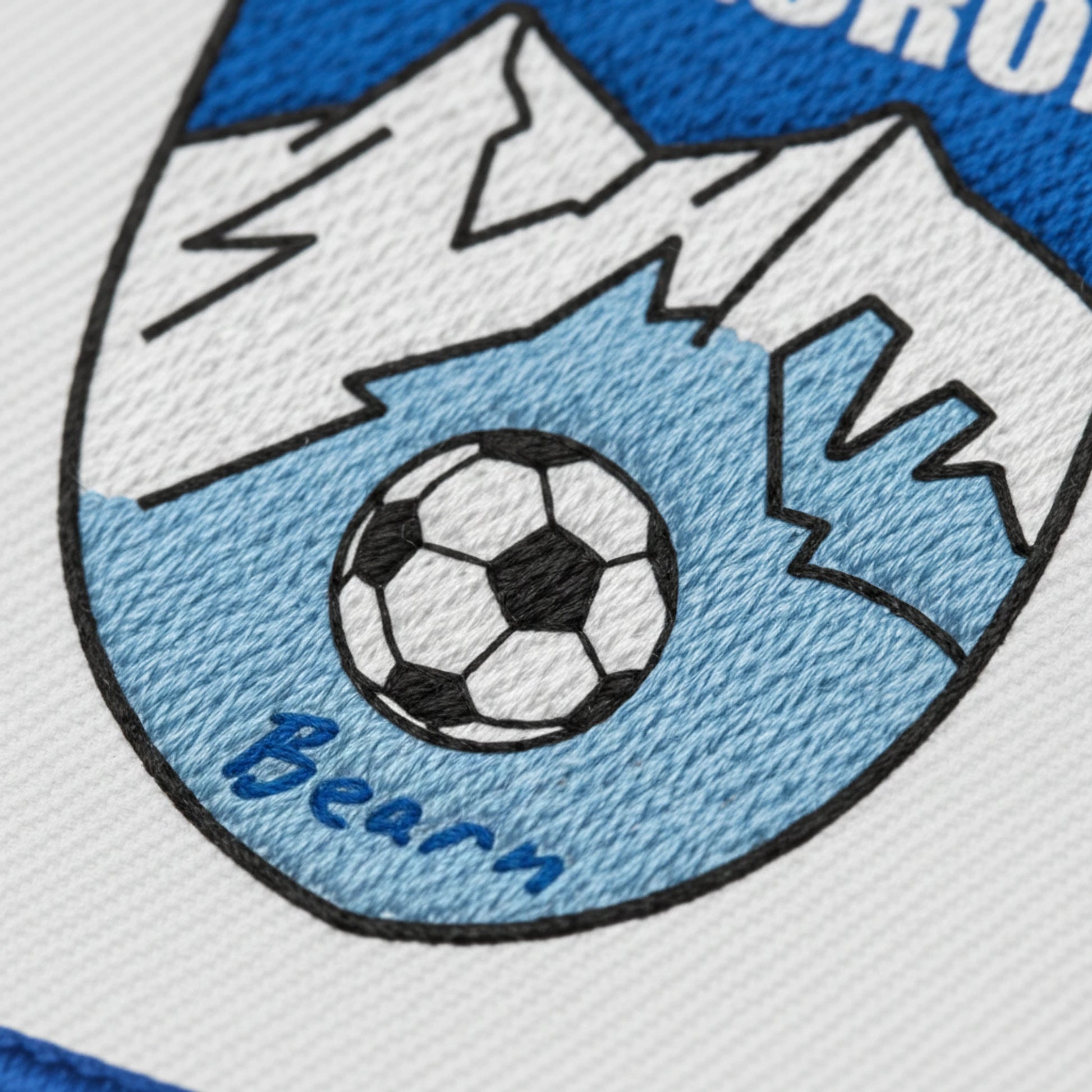 Collection patchs brodés Football
