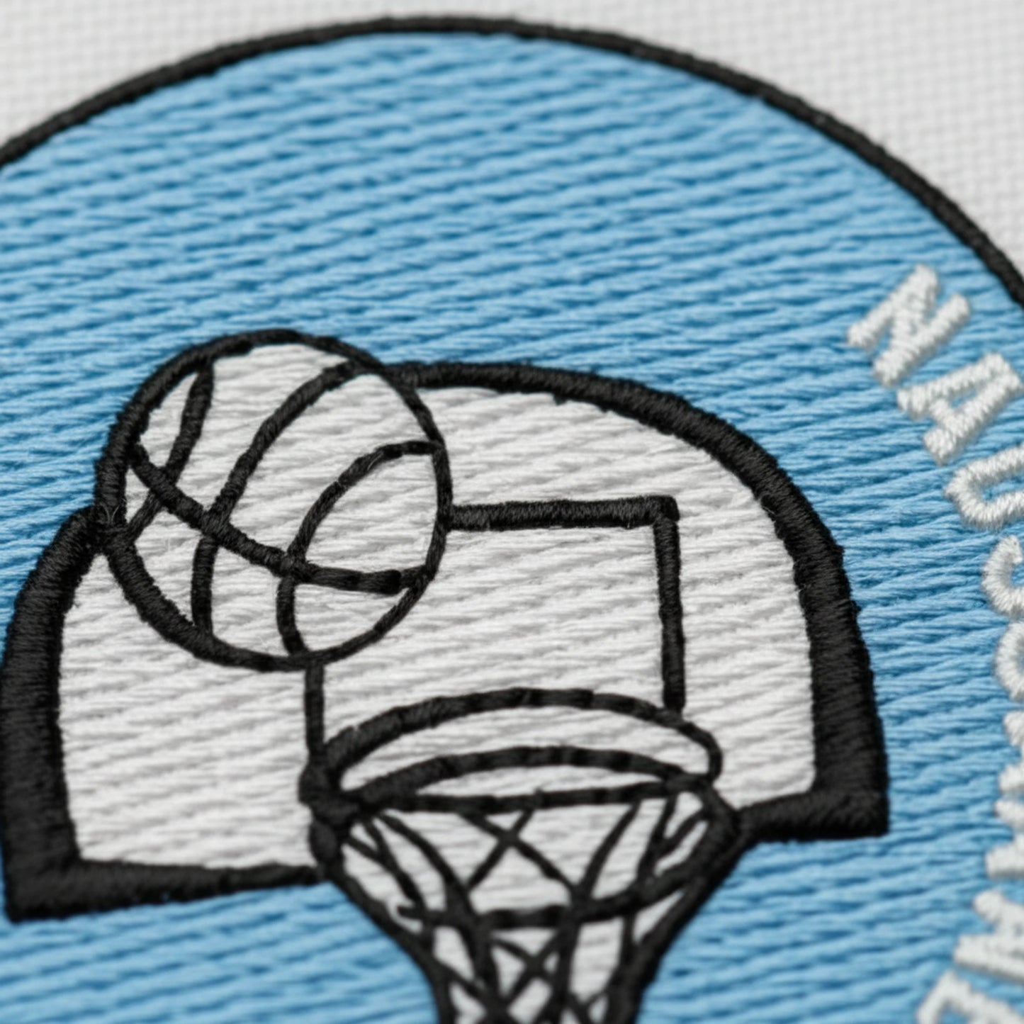 Collection patchs brodés Basketball