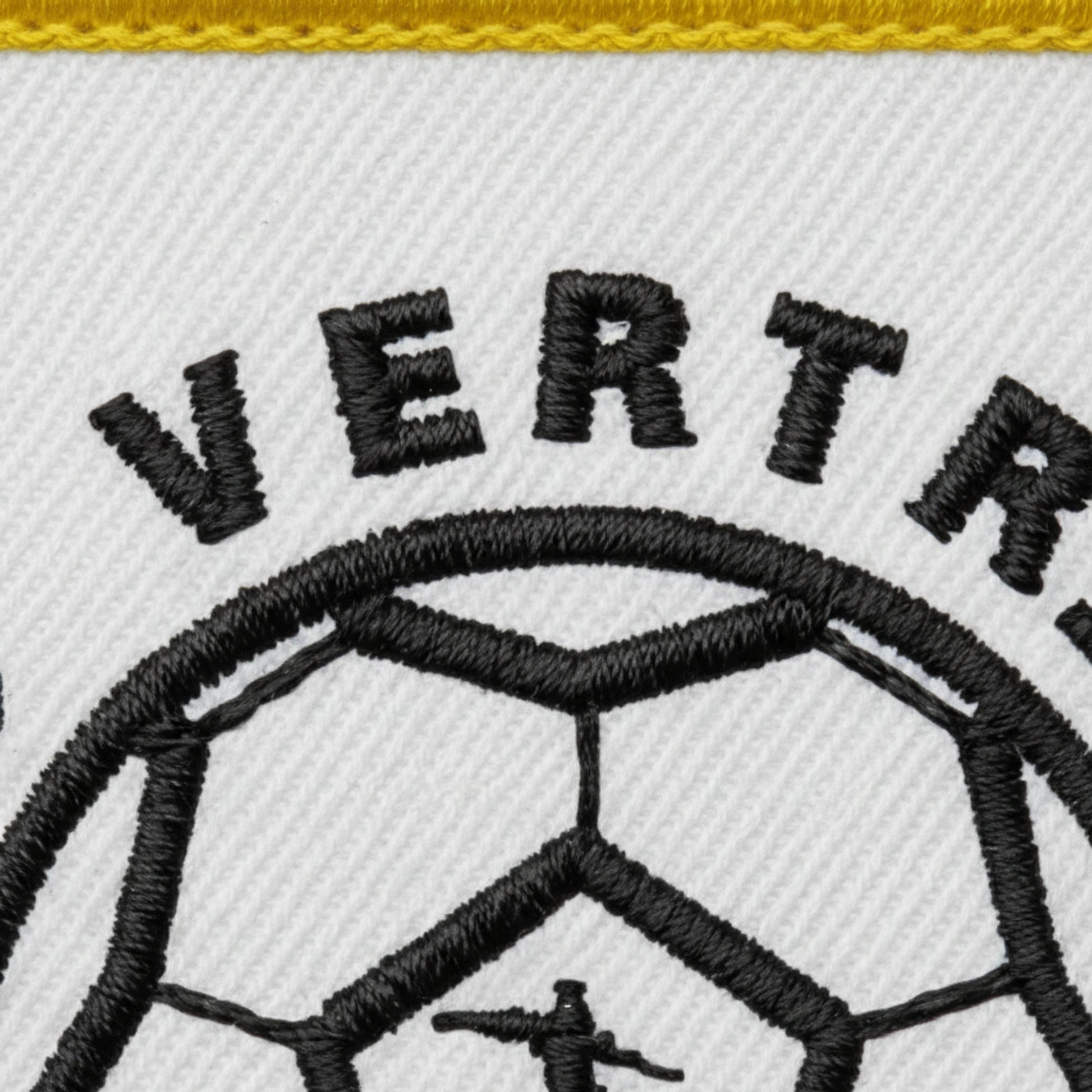 Détail broderie patch A.S. VERTRIEU