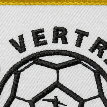 Détail broderie patch A.S. VERTRIEU