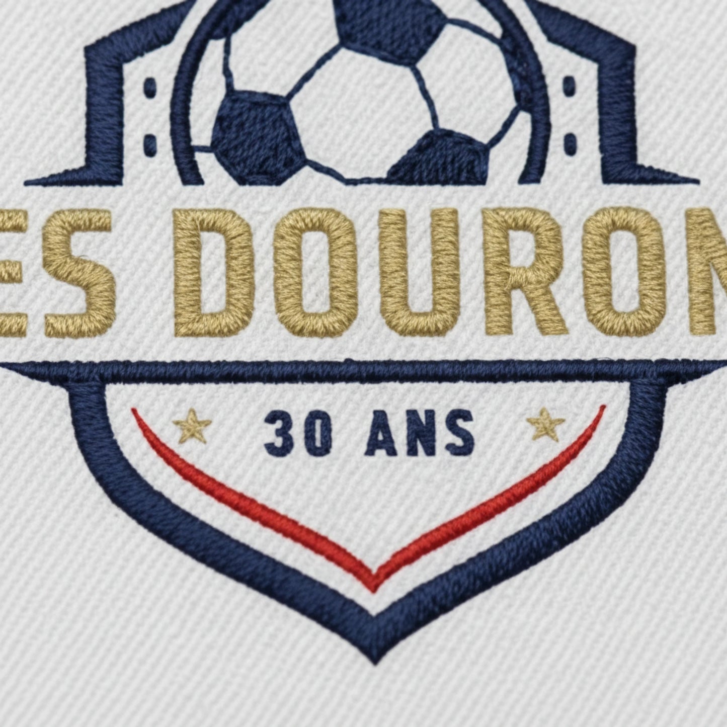 Collection patchs brodés Football