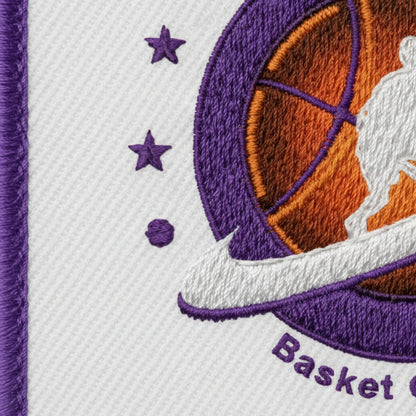 Collection patchs brodés Basketball