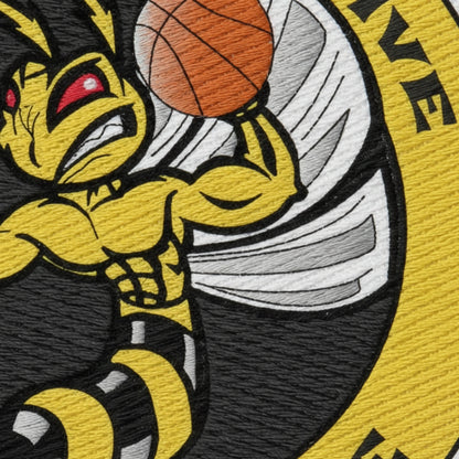 Détail broderie patch Union Sportive de Sezanne