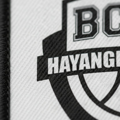 Détail broderie patch BCHM - Basket Club Hayange Marspich