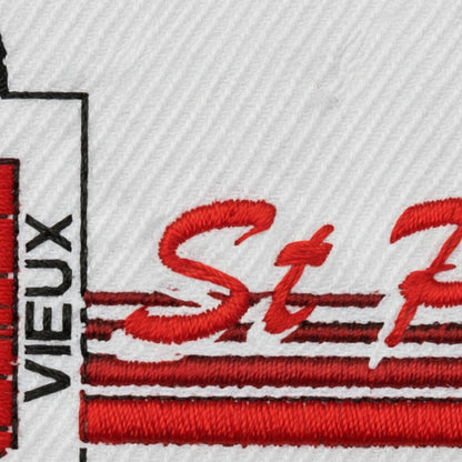 Détail broderie patch A.S. ST PRIVAT