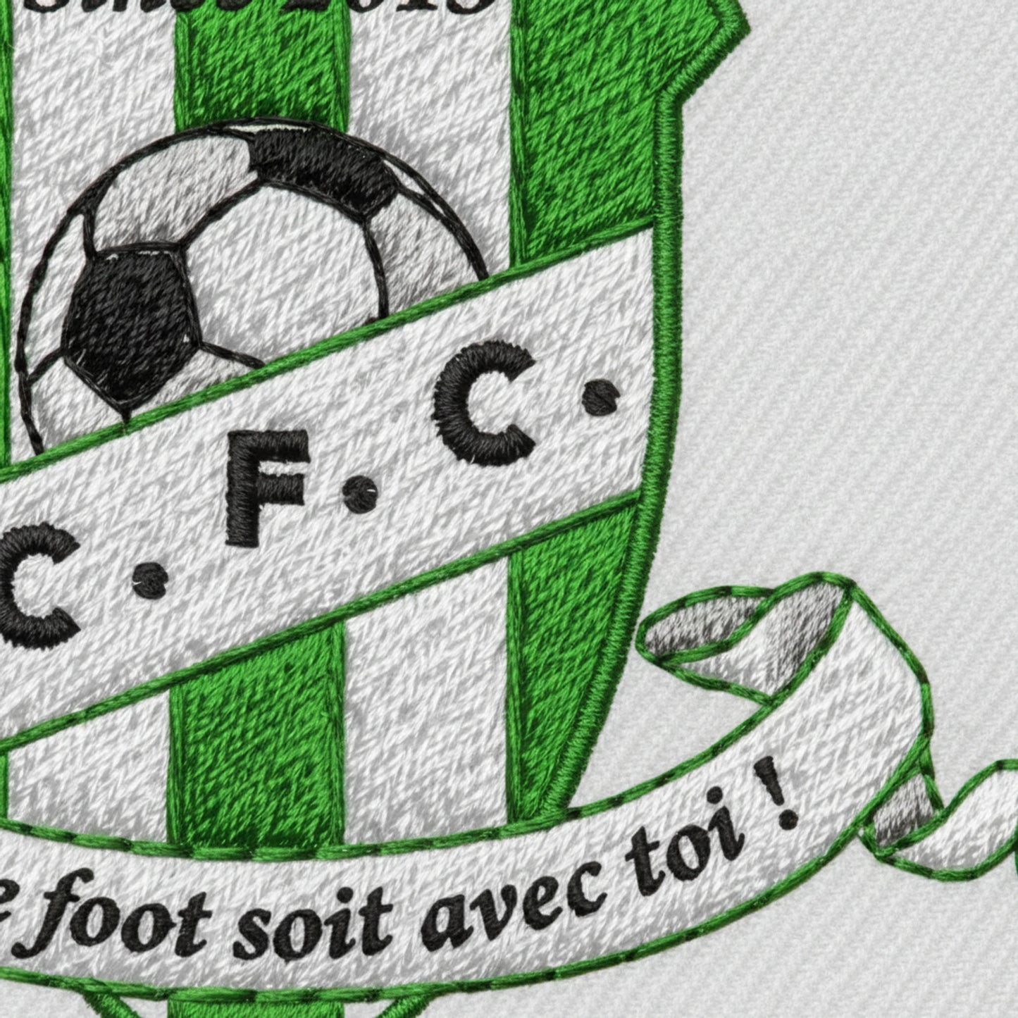 Collection patchs brodés Football
