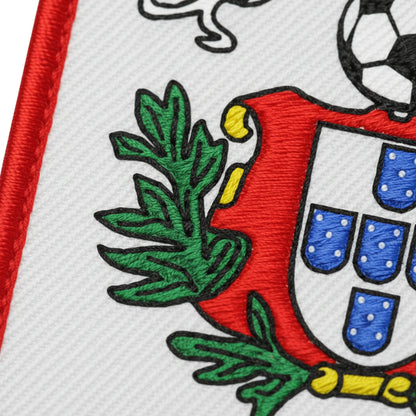 Détail broderie patch A.S. PORTUGAIS ROANNE