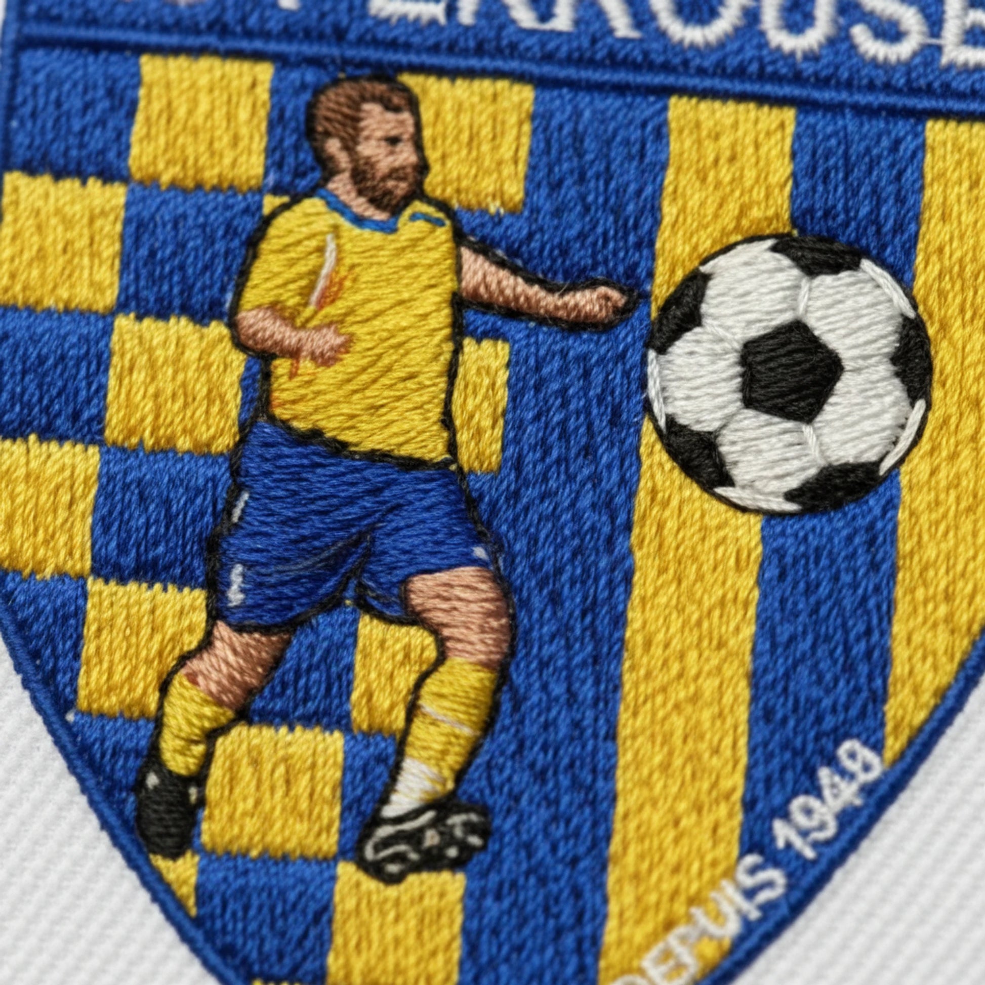 Collection patchs brodés Football