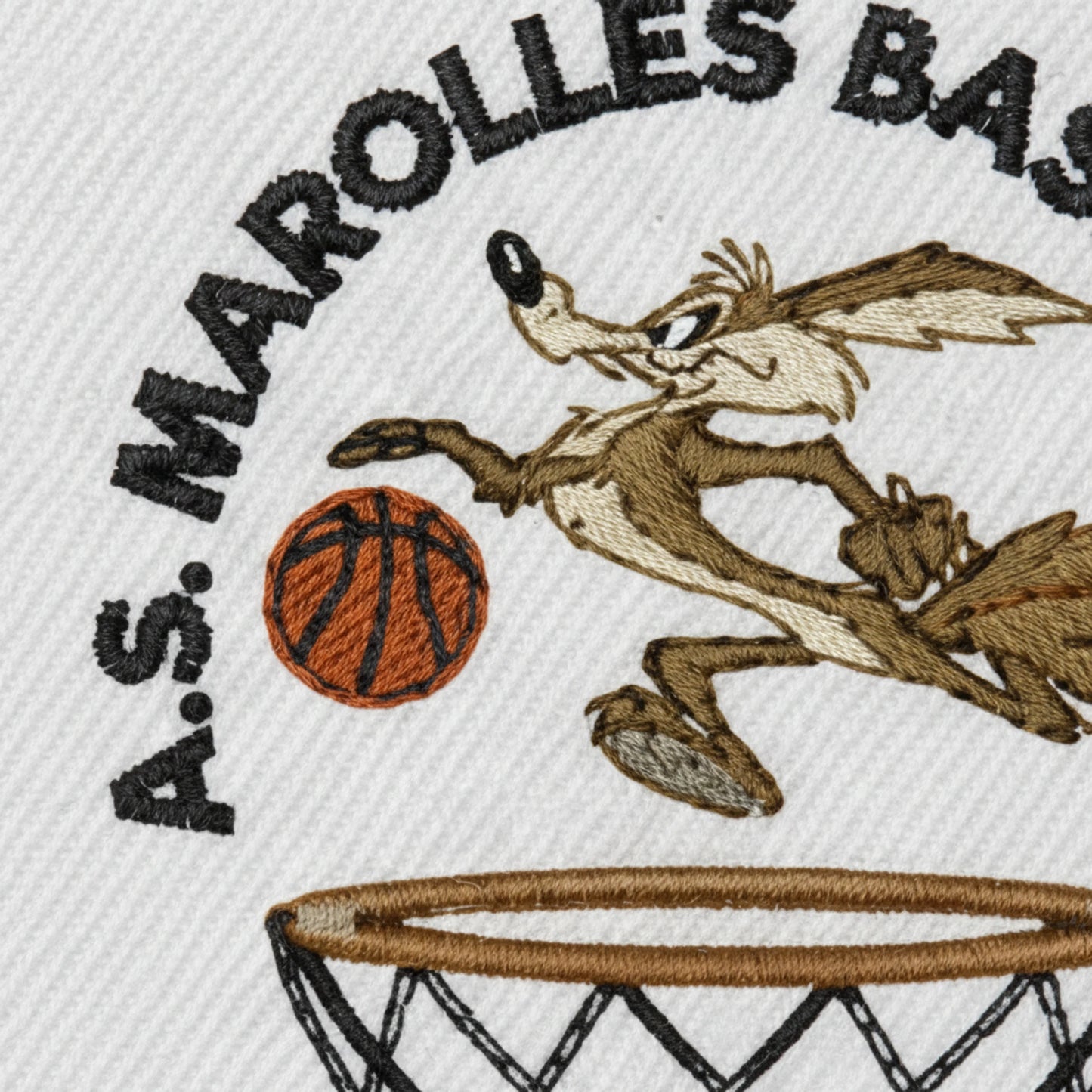 Collection patchs brodés Basketball