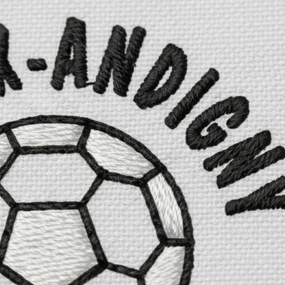 Détail broderie patch Vaux Andigny FC