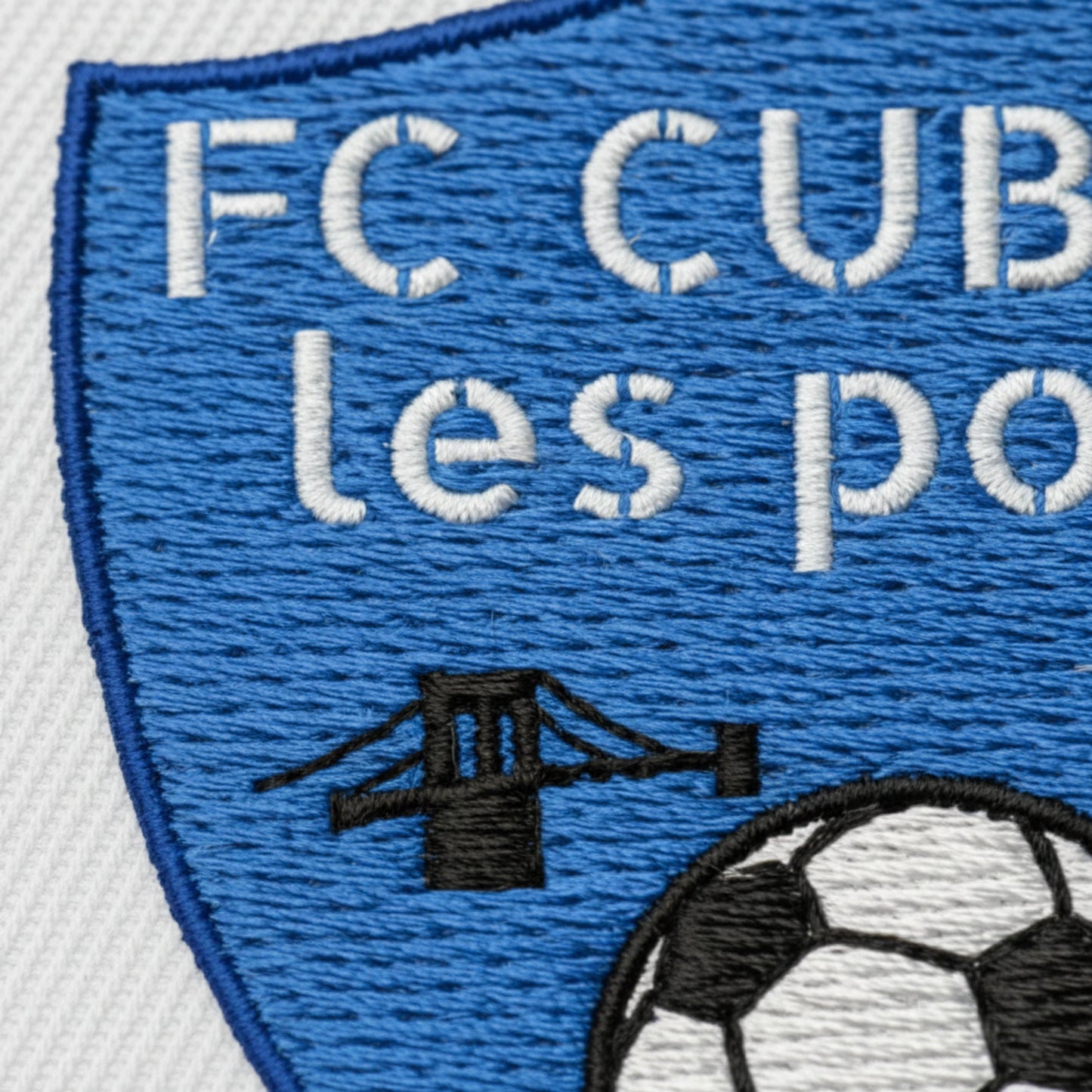 Collection patchs brodés Football