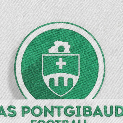 Détail broderie patch A.S. PONTGIBAUD FOOTBALL