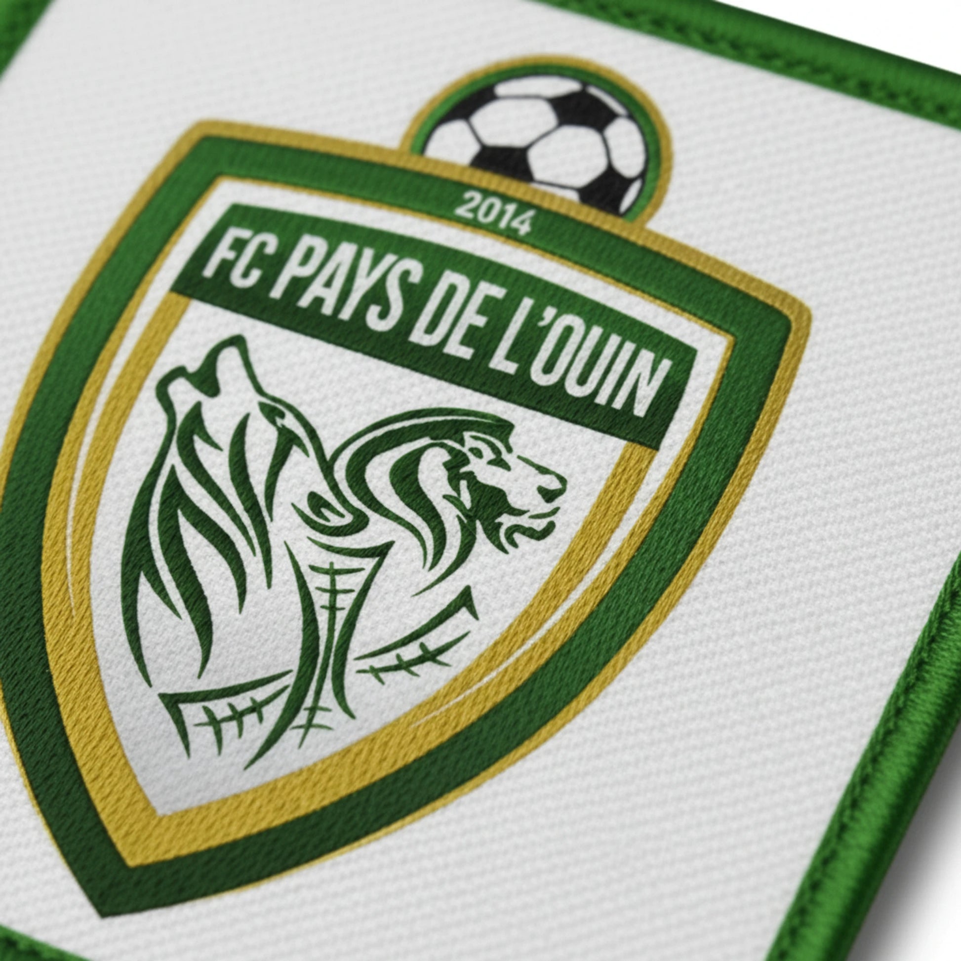 Collection patchs brodés Football