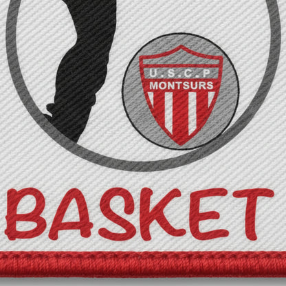 Détail broderie patch Montsurs Uscp
