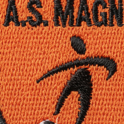 Détail broderie patch A. S. MAGNY