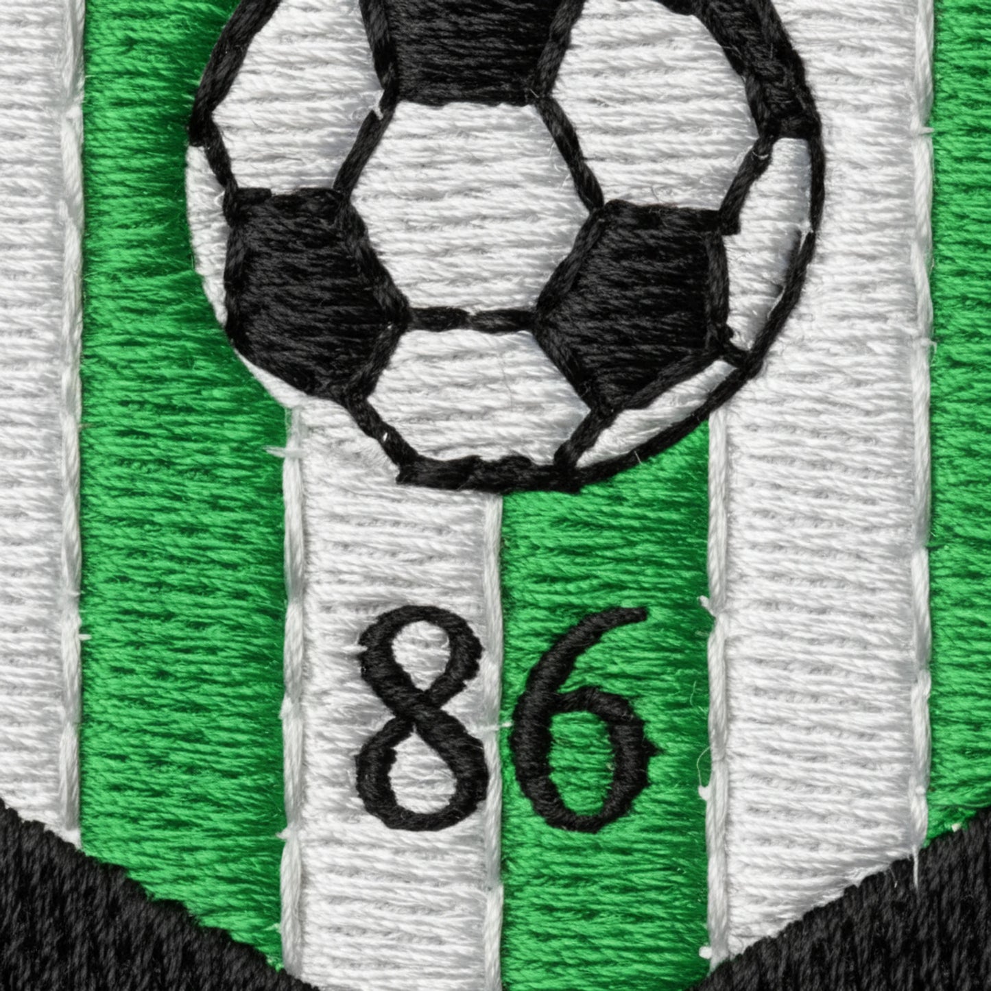 Collection patchs brodés Football