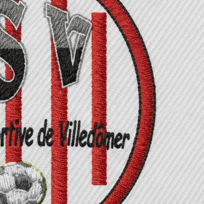Détail broderie patch A.S. DE VILLEDOMER