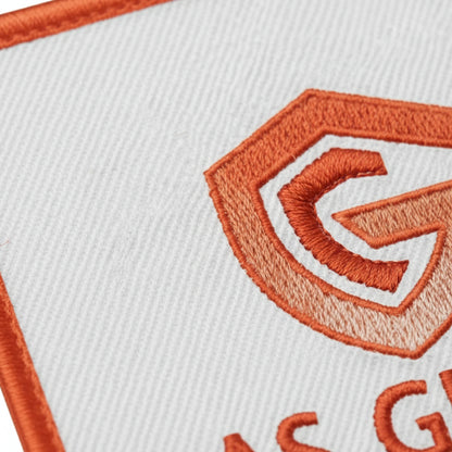 Détail broderie patch A.S. DE GIPCY