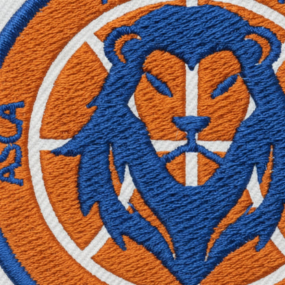 Détail broderie patch ASC Aureilhan