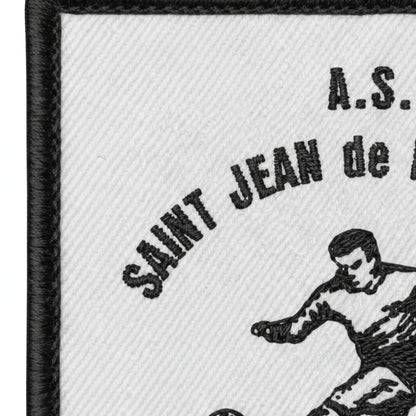 Détail broderie patch A.S. ST JEAN DE LA NEUVILLE