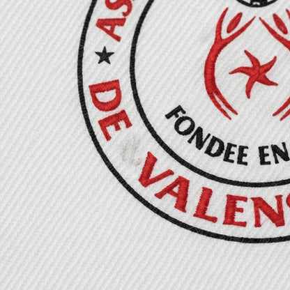Détail broderie patch A.S. VALENSOLLES