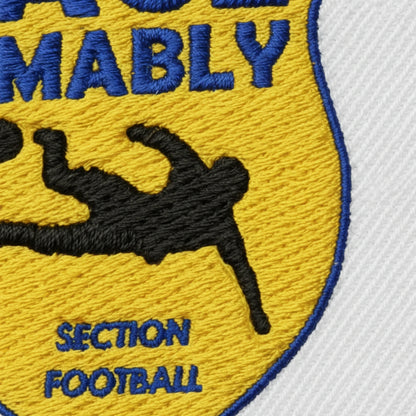 Détail broderie patch ACL Mably