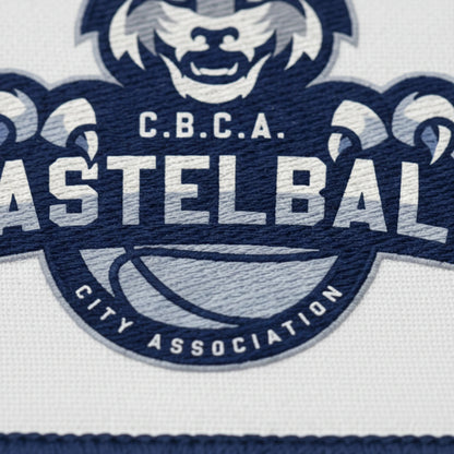 Détail broderie patch Castelball City