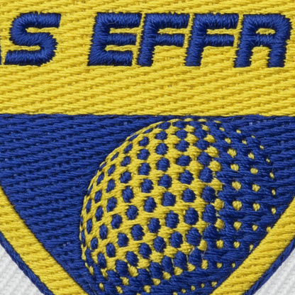 Détail broderie patch A.S. D'EFFRY