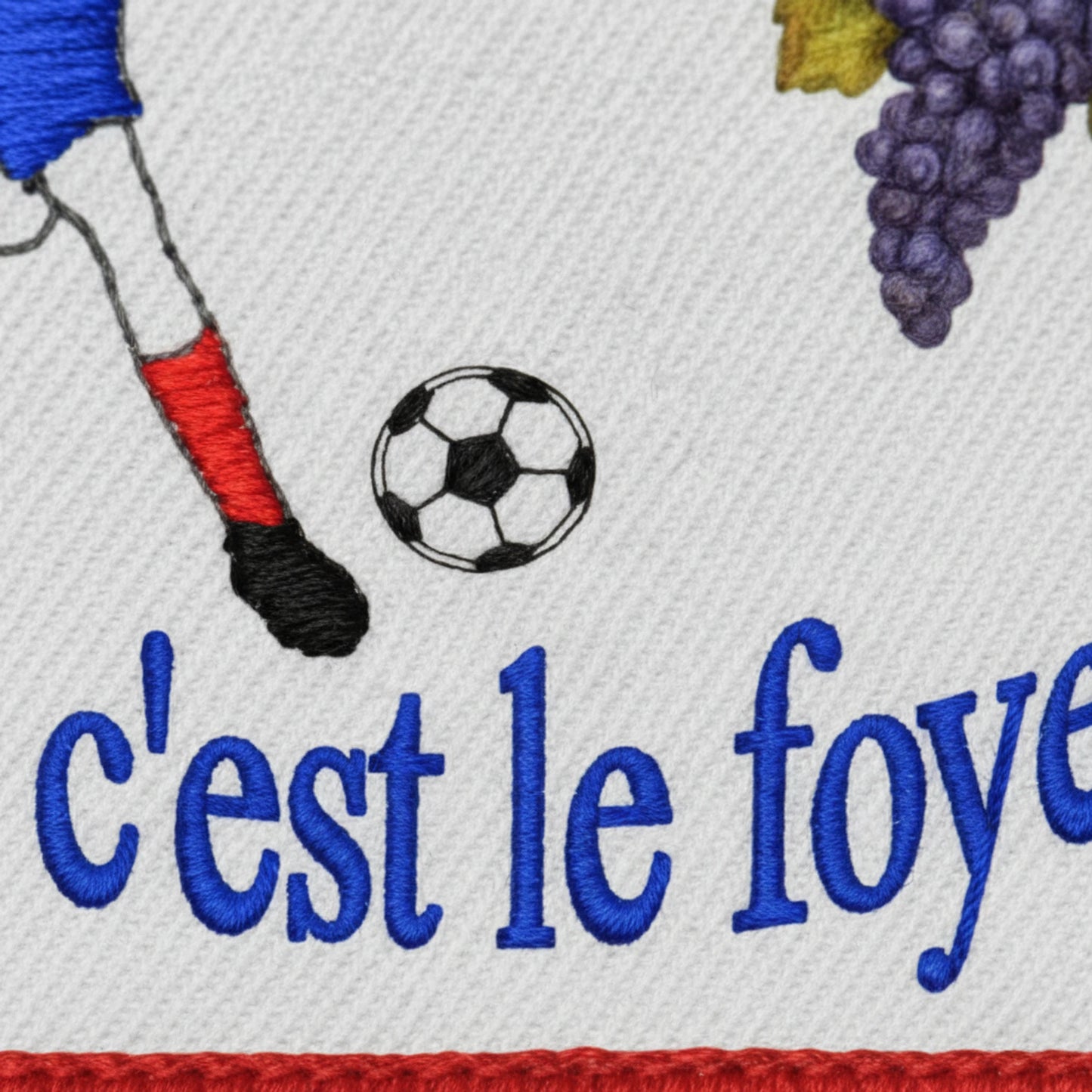 Collection patchs brodés Football