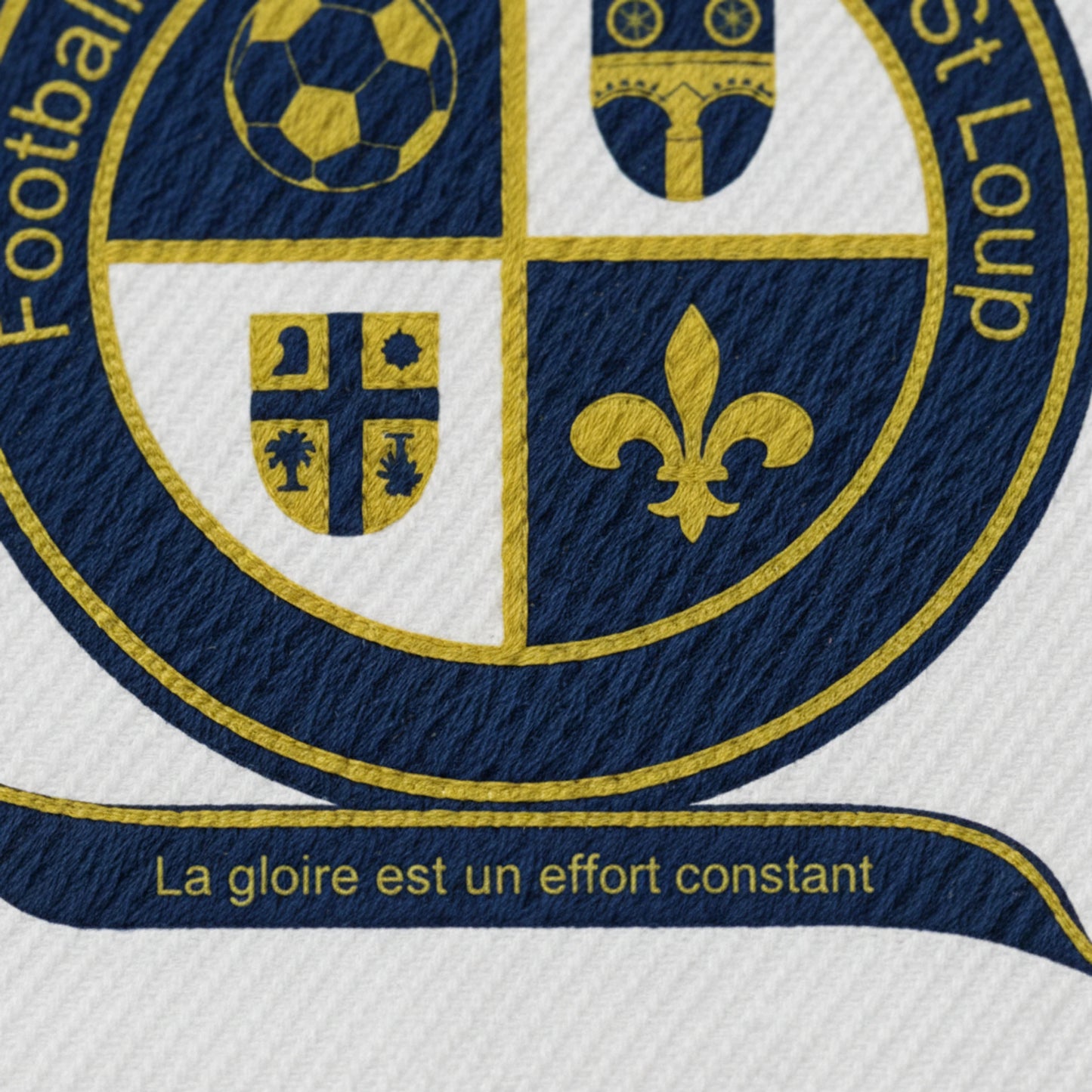 Détail broderie patch A. S. PONTCHARRA