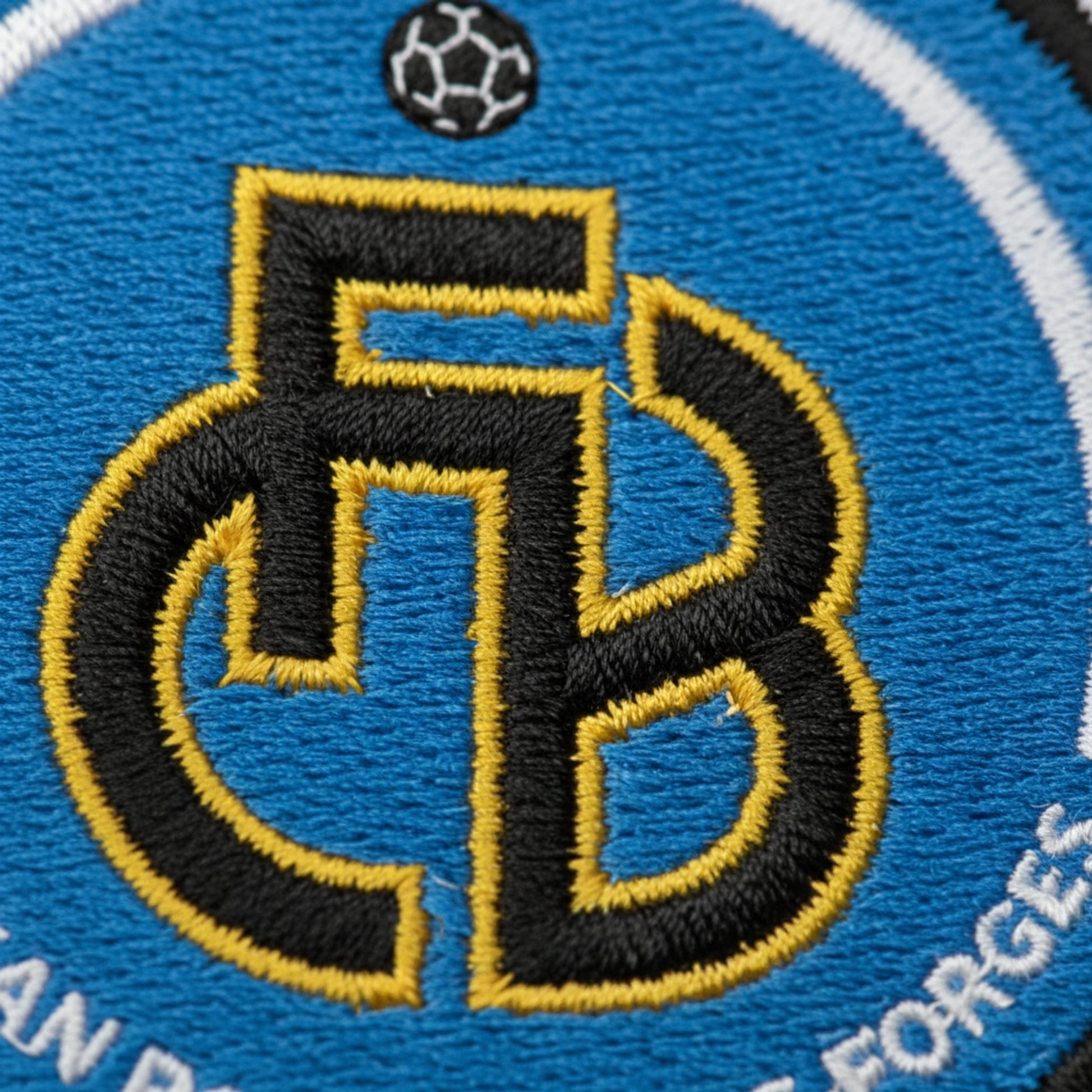 Collection patchs brodés Football