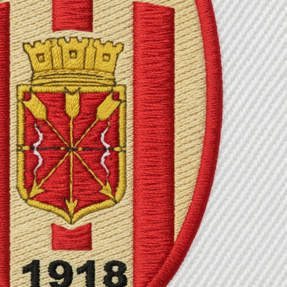 Détail broderie patch A.S. ARCOISE