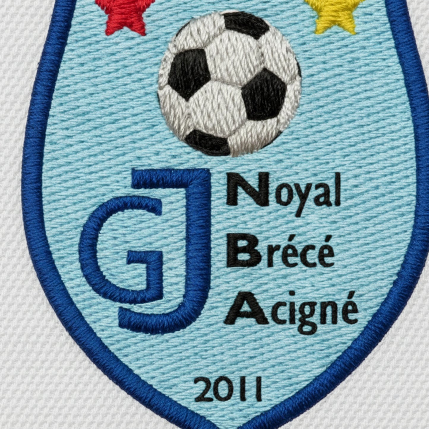 Collection patchs brodés Football