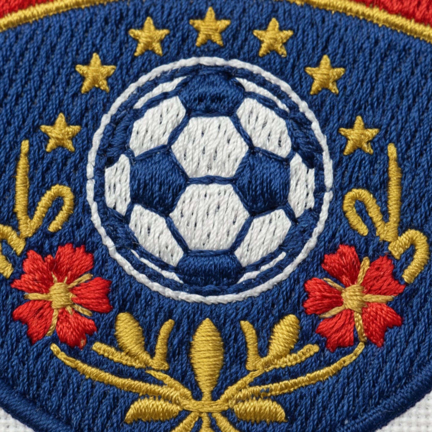 Collection patchs brodés Football