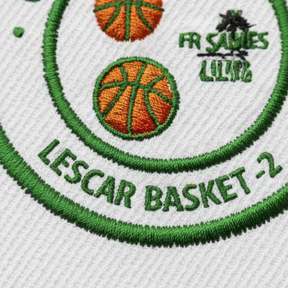 Collection patchs brodés Basketball