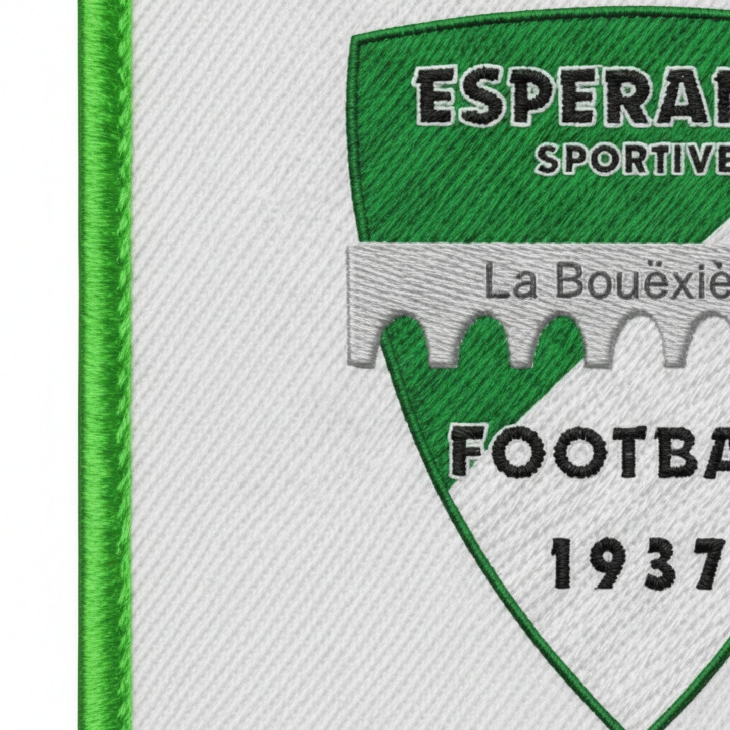 Collection patchs brodés Football