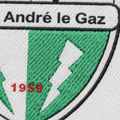 Détail broderie patch A.S. ST ANDRE LE GAZ