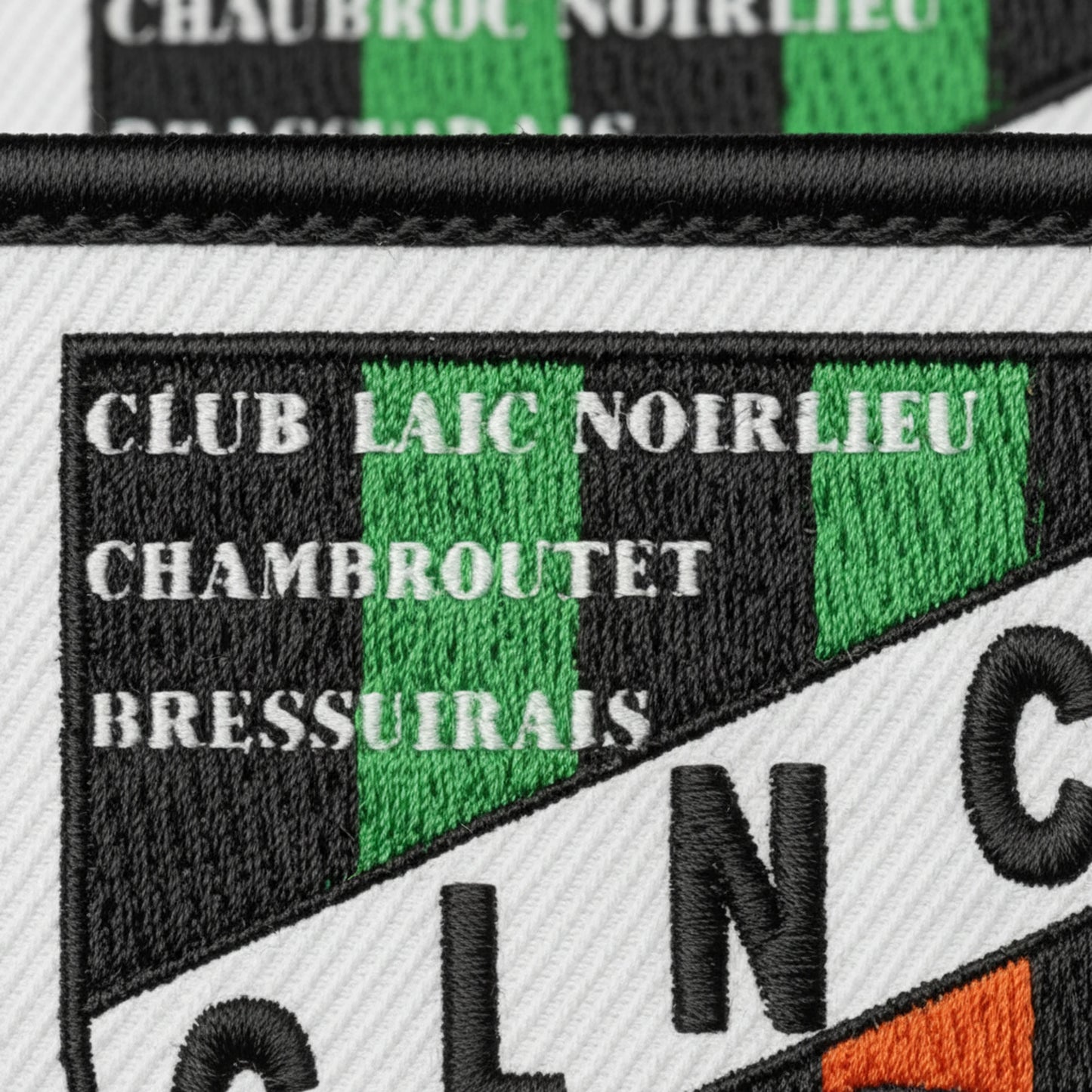 Collection patchs brodés Football