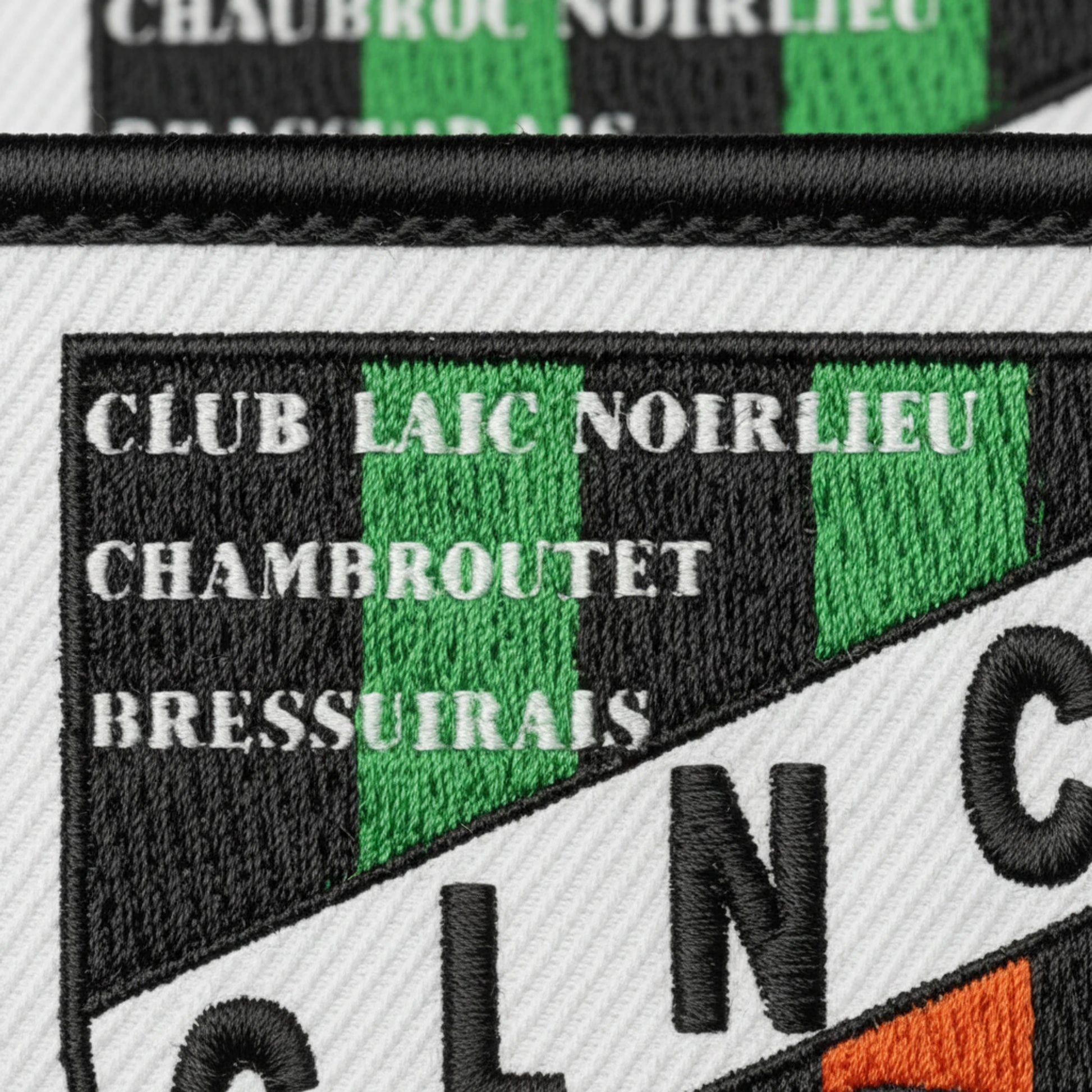 Collection patchs brodés Football