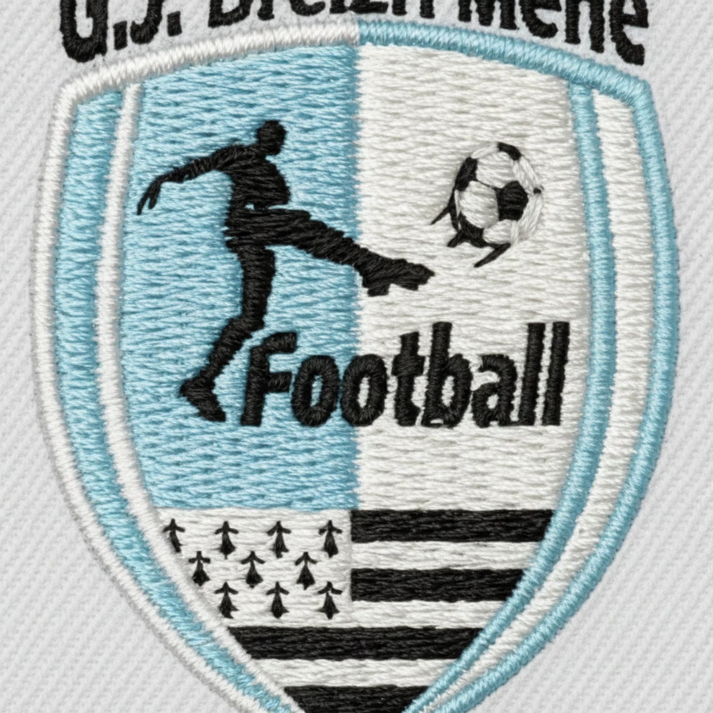 Collection patchs brodés Football