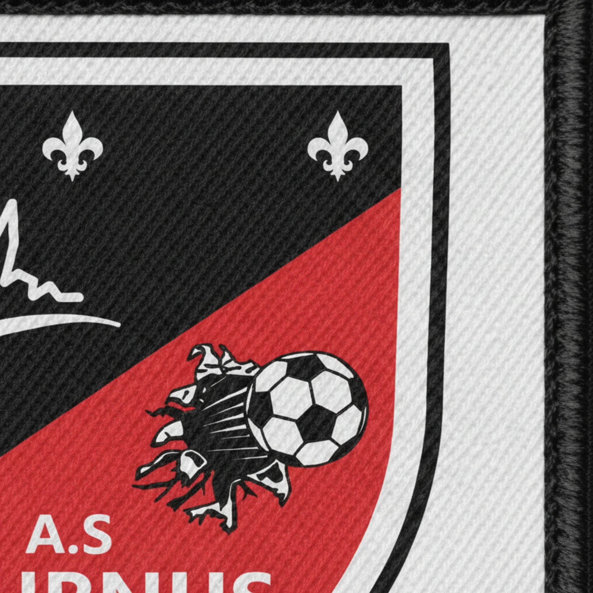 Collection patchs brodés Football