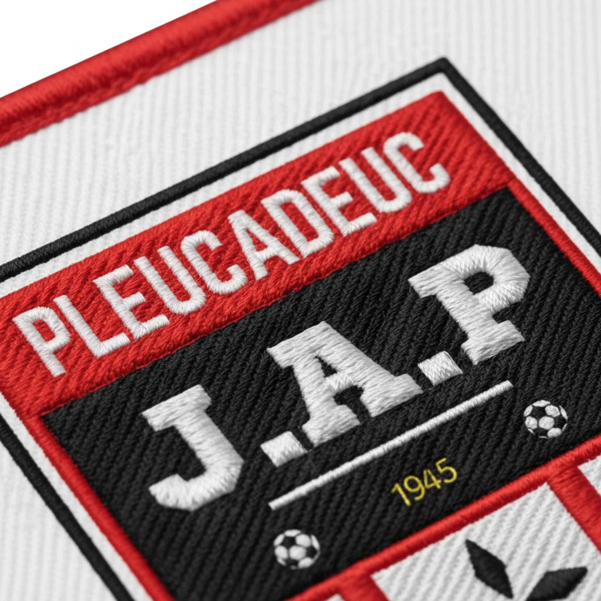 Collection patchs brodés Football