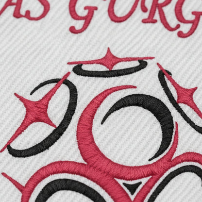 Détail broderie patch A.S. DE GURGY