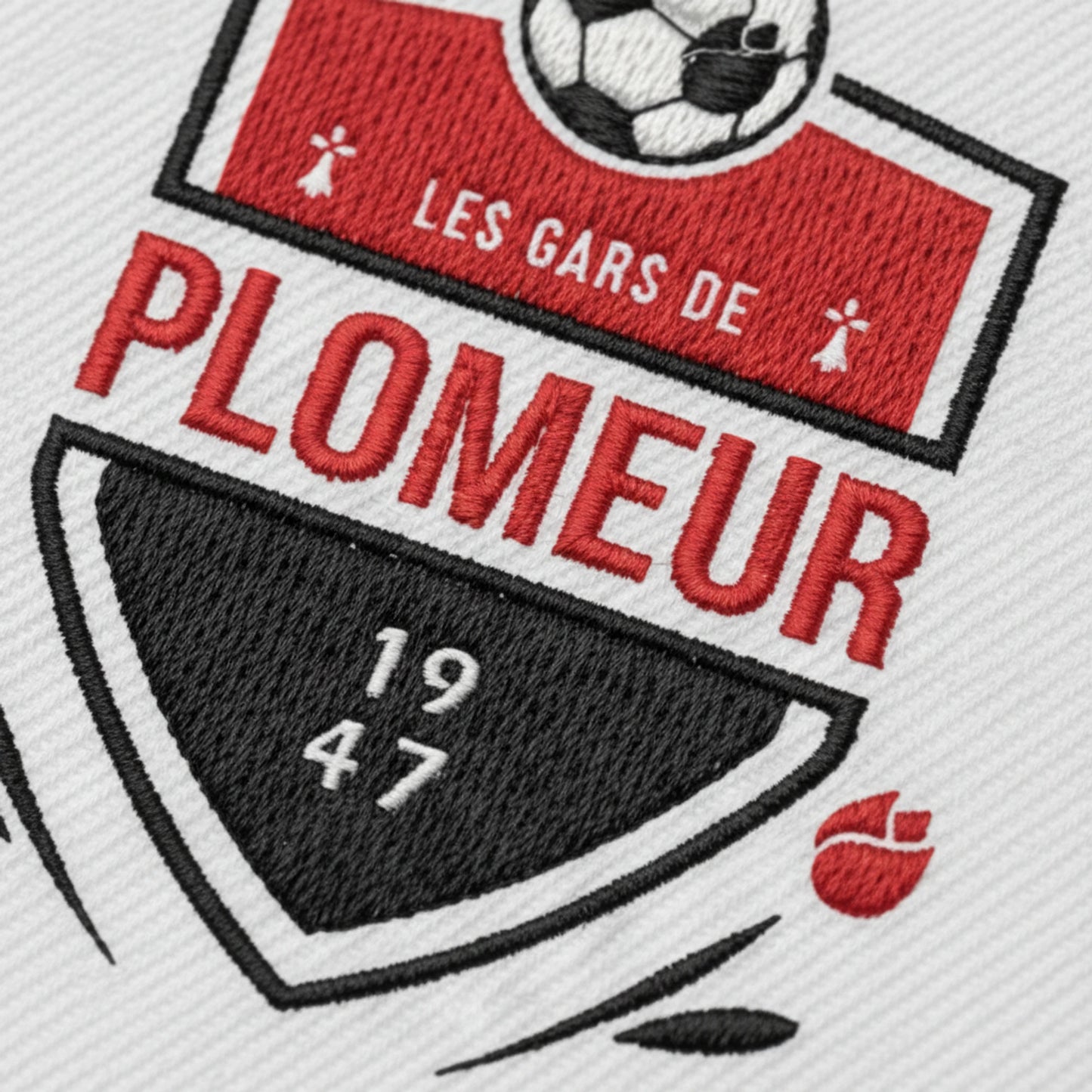 Collection patchs brodés Football