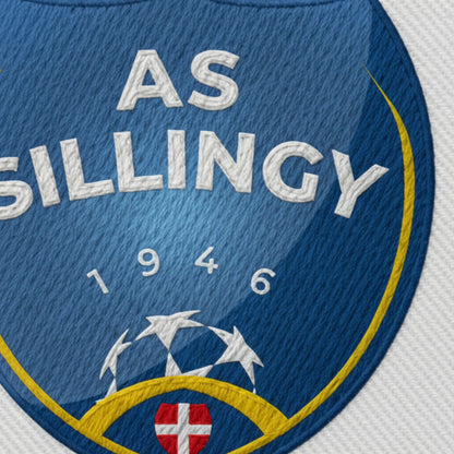 Détail broderie patch A.S. SILLINGY