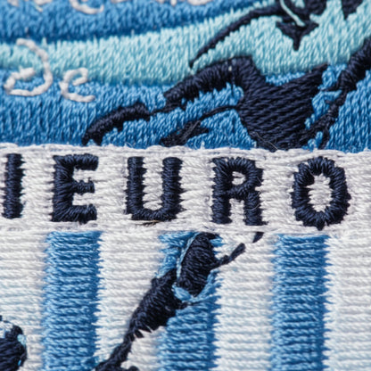 Détail broderie patch Av Lieuron