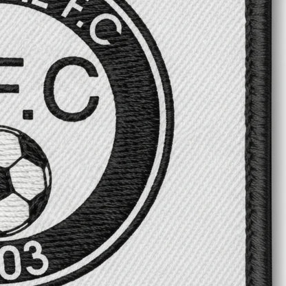 Détail broderie patch AIGUILHE F.C.