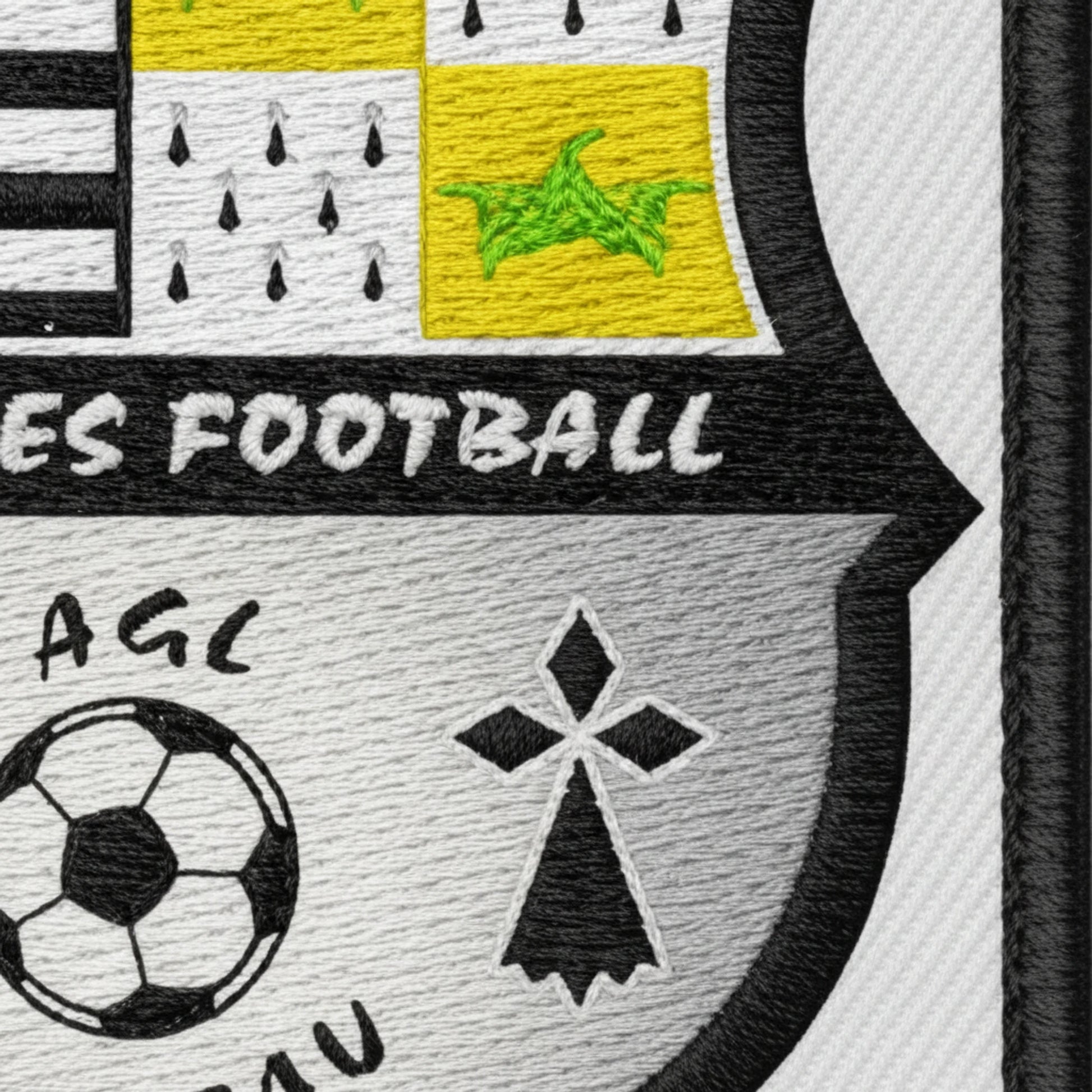 Collection patchs brodés Football